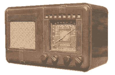 A 1940s radio