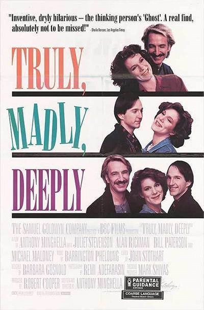 Truly, Madly, Deeply poster
